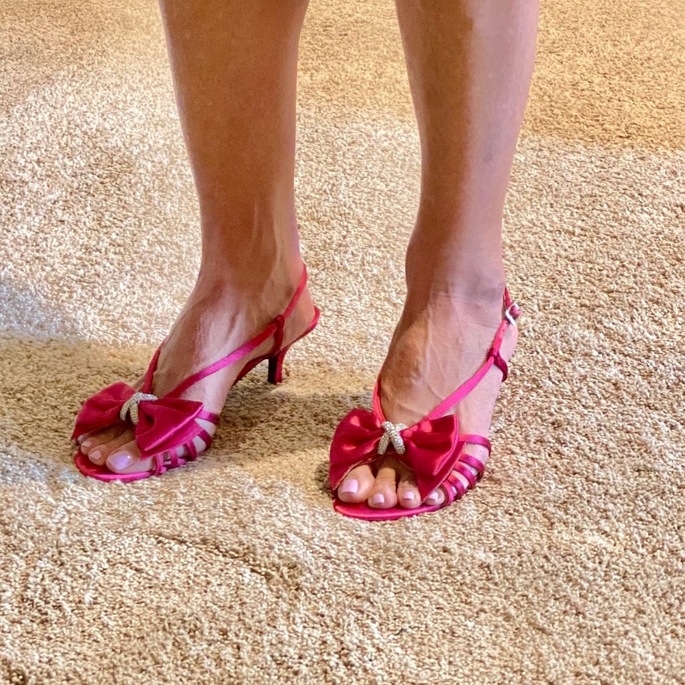 Nina pink heels